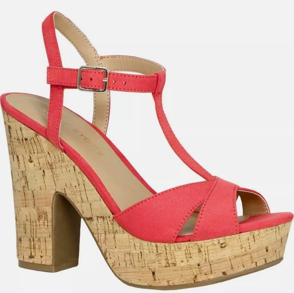 SUN + STONESUN + STONE WOMENS JAMIE BLOCK HEEL S